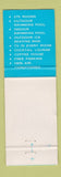 Matchbook Cover - Colony Resort Motel Atlantic City NJ WEAR