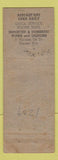 Matchbook Cover - Queen Hotel Cafe York PA ADVANCE