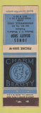 Matchbook Cover - Jones Beauty Shop Steubenville OH ADVANCE