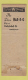 Matchbook Cover - The Dixie Bowling Elmira NY ADVANCE WEAR