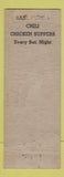 Matchbook Cover - Barrow Boo Inn Alma Mankie Middleton WI ADVANCE