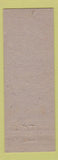 Matchbook Cover - Towne Talk Grille Flint MI ADVANCE