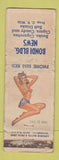 Matchbook Cover - Bondi Building News ADVANCE Pinup WORN