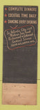 Matchbook Cover - Germantown Tavern Philadelphia PA ADVANCE WORN