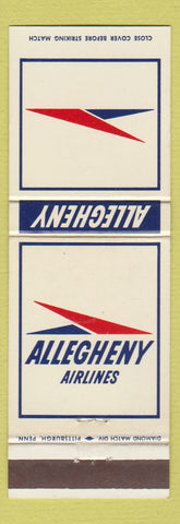 Matchbook Cover - Allegheny Airlines