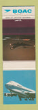 Matchbook Cover - BOAC Airlines WEAR