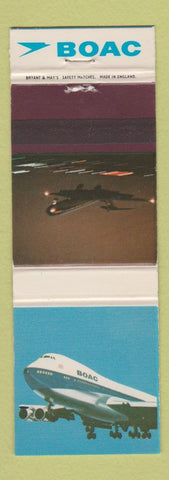 Matchbook Cover - BOAC Airlines WEAR
