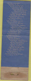 Matchbook Cover - Grenoble Hotels Harrisburg PA