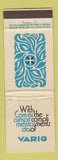 Matchbook Cover - Varig Airlines WEAR #2