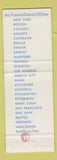 Matchbook Cover - Air France Airline