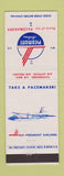 Matchbook Cover - Piedmont Airlines Route of the Pacemakers DD Bean