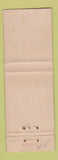 Matchbook Cover - BEA Silver Wing Airline London Paris WORN