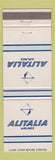 Matchbook Cover - Alitalia Airlines