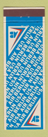 Matchbook Cover - Air Berlin USA