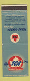 Matchbook Cover - Trans Canada Airlines TCA