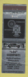 Matchbook Cover - Lou Scorpiniti Cadillac Oldsmobile Des Moines IA WEAR
