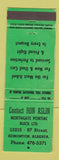 Matchbook Cover - Ron Aslin Pontiac Buick Edmonton AB WEAR