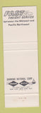 Matchbook Cover - Milwaukee Railroad