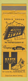 Matchbook Cover - Hertz Car Rentals Harrisburg PA