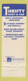 Matchbook Cover - Thrifty Car Rentals Tulsa OK