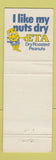Matchbook Cover - Eta Dry Roasted Peanuts New Zealand