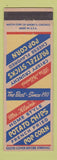 Matchbook Cover - Mrs Klein's Potato Chips Popcorn