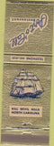 Matchbook Cover - Port O Call Restaurant Kill Devil Hills NC