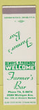 Matchbook Cover - Farmer's Bar Chicago? SAMPLE