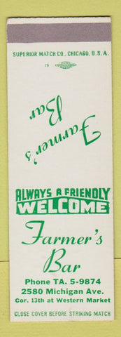 Matchbook Cover - Farmer's Bar Chicago? SAMPLE