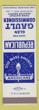 Matchbook Cover - Glen Gault Commissoner Election Decatur County 1952 SAMPLE