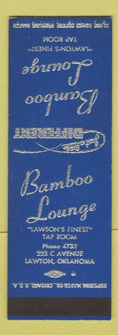 Matchbook Cover - Bamboo Lounge Lawton OK SAMPLE