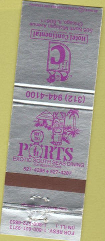 Matchbook Cover - Kon Tiki Ports Chicago IL