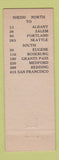 Matchbook Cover - St Johns' Shell oil gas Shedd OR