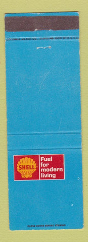 Matchbook Cover - Shell oil gas Fuel for Modern Life Tacoma WA