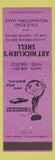 Matchbook Cover - Art Nicklien's Shell oil gas Williamstown MA