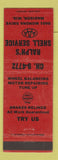Matchbook Cover - Ralph's Shell oil gas Madison WI