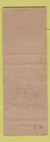 Matchbook Cover - Ralph's Shell oil gas Madison WI