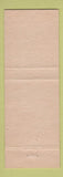 Matchbook Cover - 1958 Chevrolet Dover Motors Dover Foxcroft ME