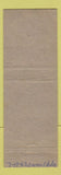 Matchbook Cover - Quaker State oil Shadeland Standard gas Indianapolis IN