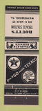 Matchbook Cover - Texaco oil gas Routt's Waynesboro VA