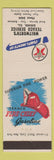 Matchbook Cover - Whitworth's Texaco oil gas Girard IL