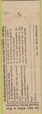Matchbook Cover - Reliance Life Insurance Hilary Sanders Pittsburgh PA