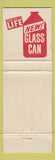 Matchbook Cover - Lone Star Beer