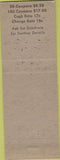 Matchbook Cover - Statistical Research Bureau Carmichael CA