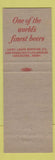 Matchbook Cover - Lucky Lager Beer San Francisco CA