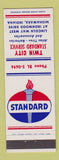 Matchbook Cover - Standard oil gas Twin City Mishawaka IN