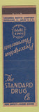 Matchbook Cover - Standard Drug
