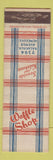 Matchbook Cover - Waffle Shop Honolulu Hawaii CROWN WEAR