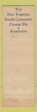 Matchbook Cover - Waffle Shop Honolulu Hawaii CROWN WEAR