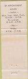 Matchbook Cover - Dorette's Slenderizing Salon Dover NJ